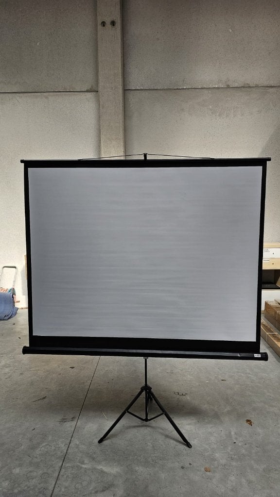 Statiefscherm 84'' NIEUW, Audio, Tv en Foto, Projectieschermen, Ophalen, Handmatig, Nieuw
