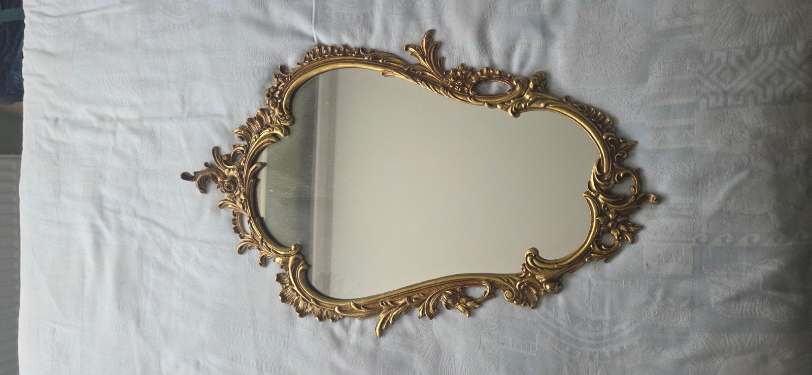 Grote Wandspiegel Barok / Rococo Stijl 70 cm, Ophalen