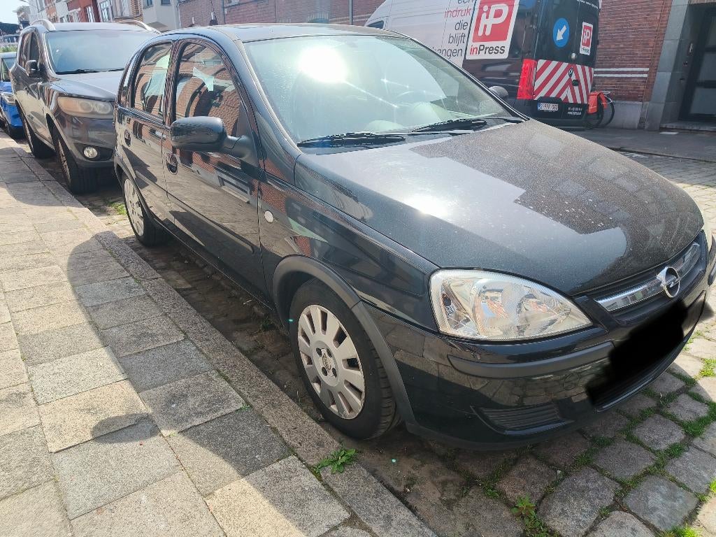 Opel Corsa 2005 — 96 000 km — essence — manuelle — 5 portes, Autos, Achat, Boîte manuelle, Noir, 5 portes