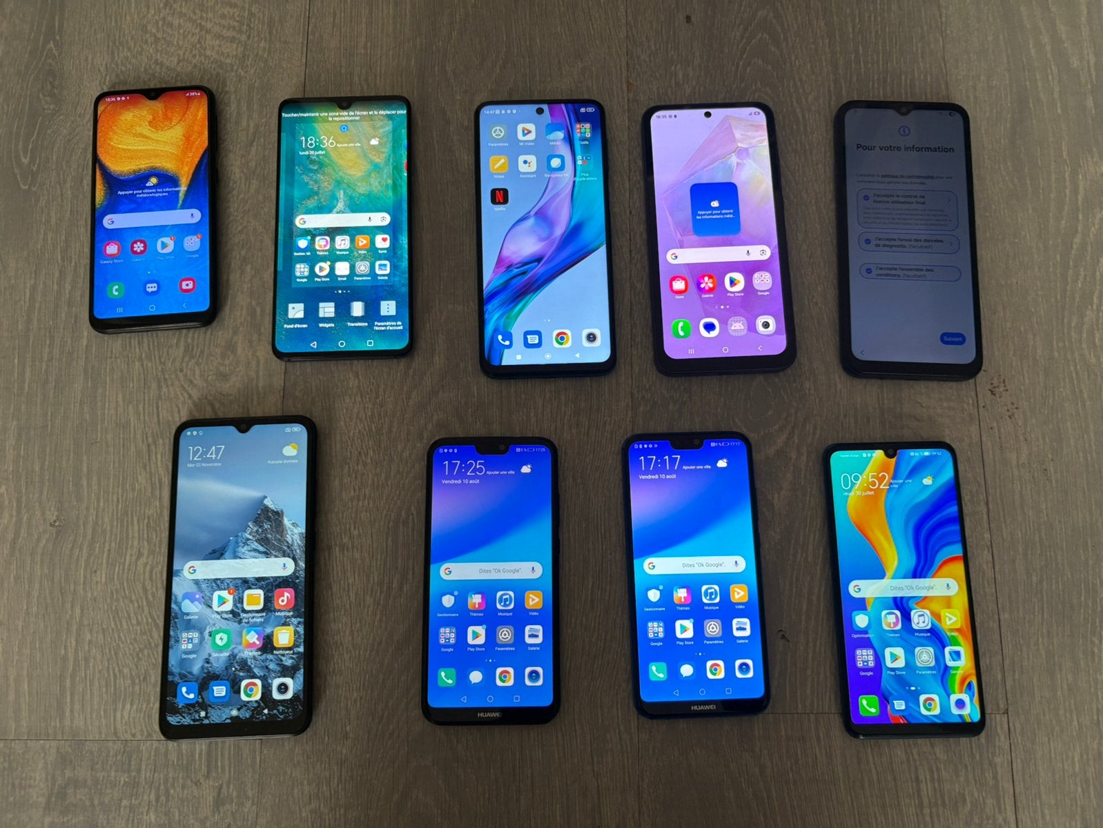 Vend lot 9  gsm fonctionels, Télécoms, Téléphonie mobile | Samsung, Enlèvement ou Envoi, Comme neuf
