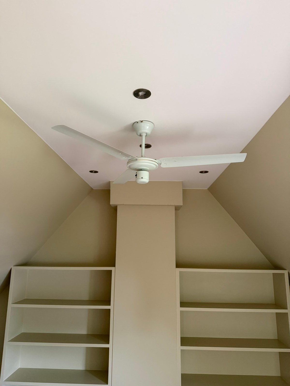 Plafond ventilator, Ophalen