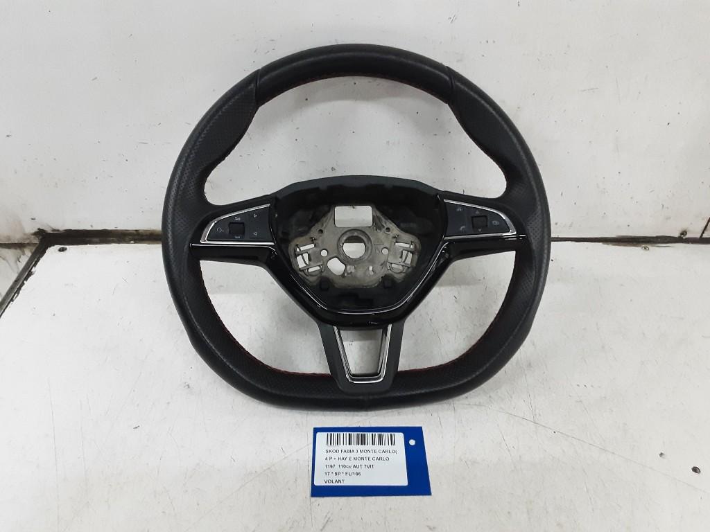VOLANT DIRECTION Skoda Fabia III (NJ3) (565419091D), Mevr. I. Hauben, Utilisé, Skoda, Rue de l'Espoir 34 34
4030  GRIVEGNÉE, BE