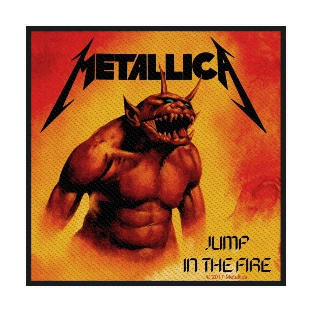 Metallica Jump Into the Fire Patch officiële merchandise, Ophalen of Verzenden, Nieuw