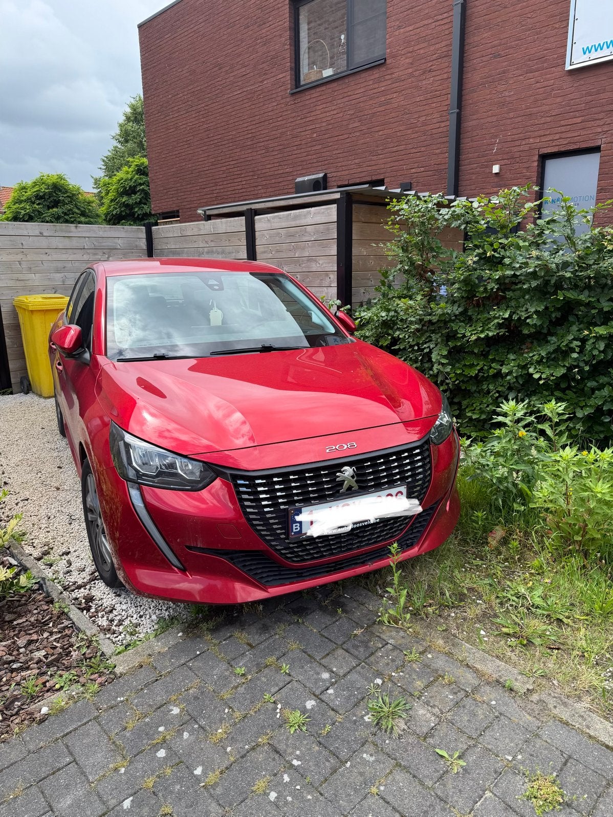 Peugeot 208, 61.000km!, Auto's, Automaat, 5 deurs, Particulier, Rood