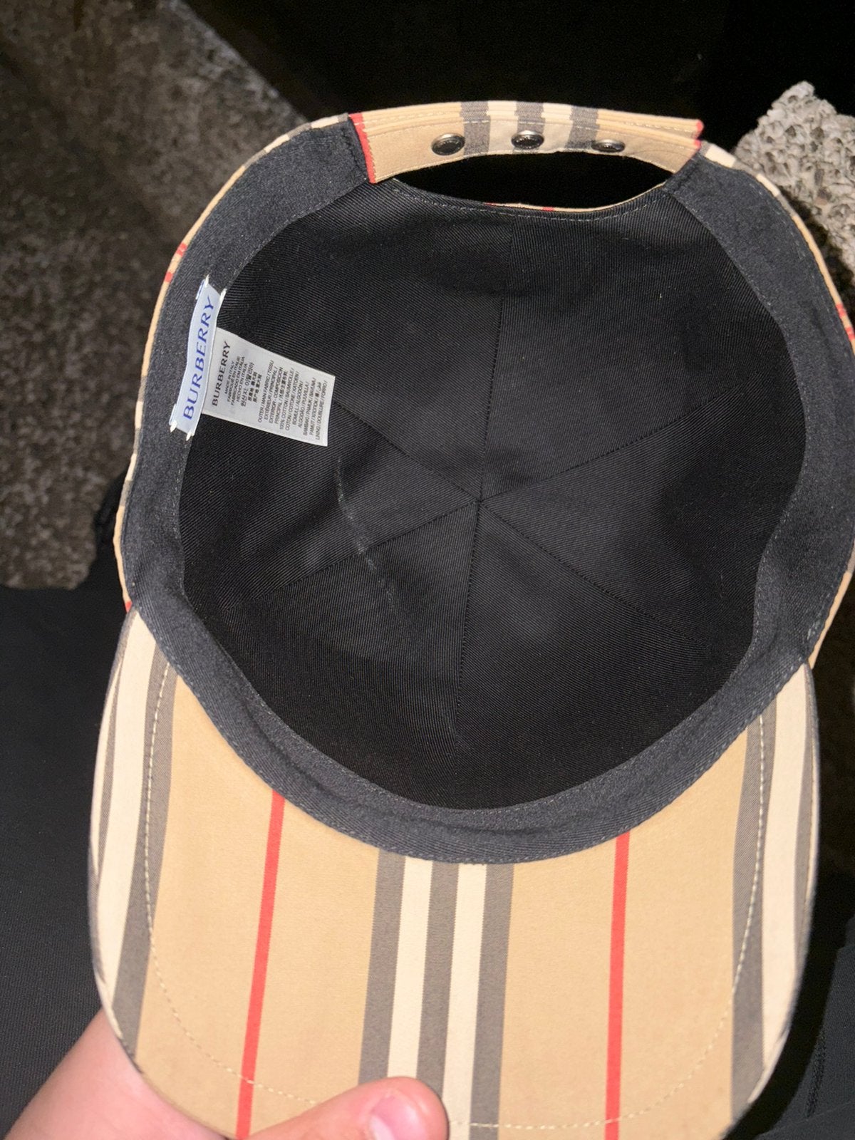 Casquette burberry, Kleding | Dames, Hoeden en Petten, Ophalen of Verzenden, Zo goed als nieuw, Pet