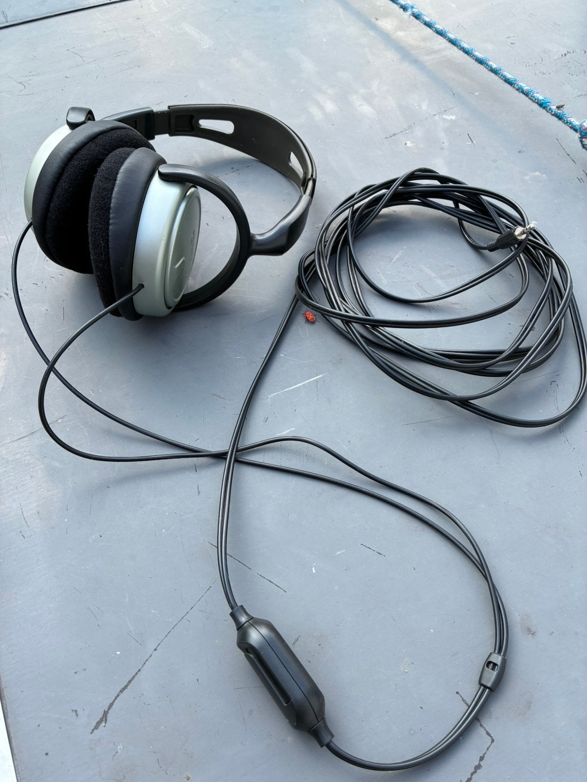 Hoofdtelefoon Philips stereo SBC HP 250, Ophalen, Gebruikt, Grijs, Philips