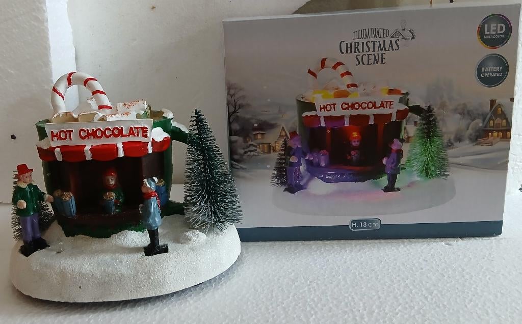 Kerstdorp Hot chocolate, Diversen, Ophalen, Zo goed als nieuw
