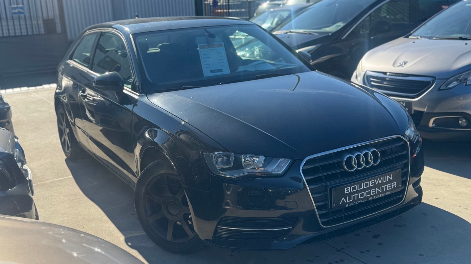 Audi A3 Tsi Benzine 1.4 Coupe 2013 195.xxxkm Topstaat Garant, Voorwielaandrijving, Stof, Zwart, Electronic Stability Program (ESP)