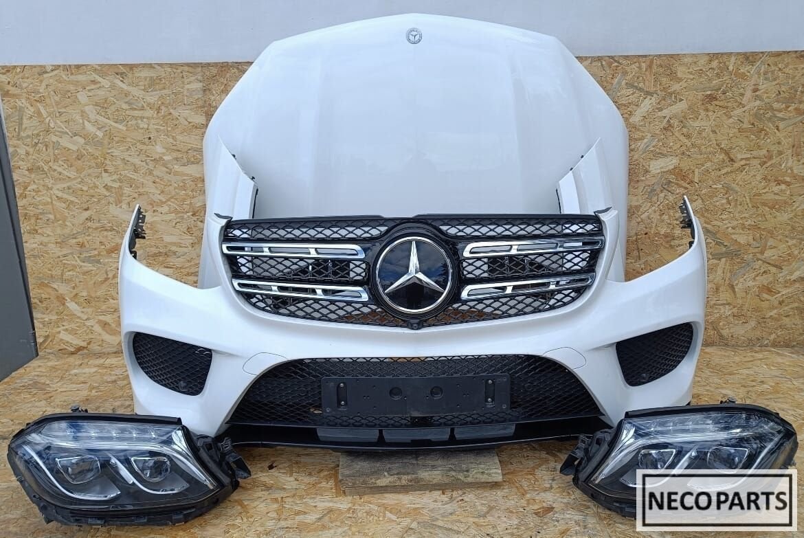 MERCEDES W166 GLS AMG COMPLEET VOORKOP BUMPER KOPLAMP O.A!!, Gebruikt, Ophalen of Verzenden, Achter, -