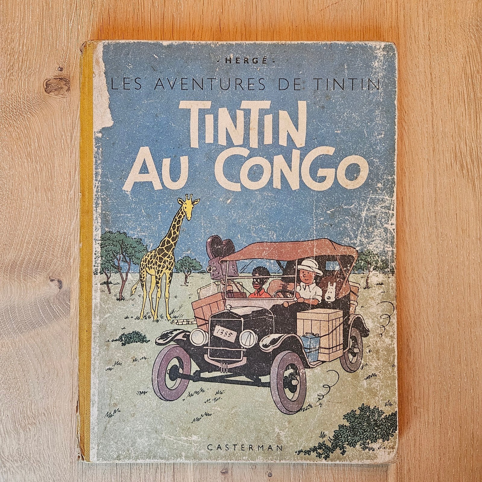 Tintin au congo (1946) - EO, Livres, Enlèvement, Utilisé, Hergé, Album d'images