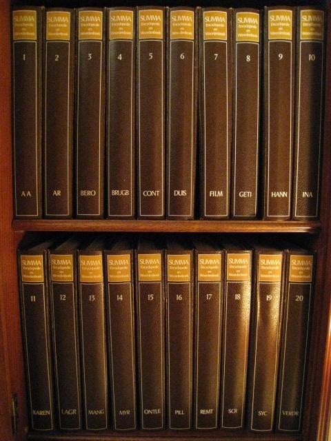 Summa Encyclopedie en Woordenboek, 20 delen, Standaard, Boeken, Ophalen