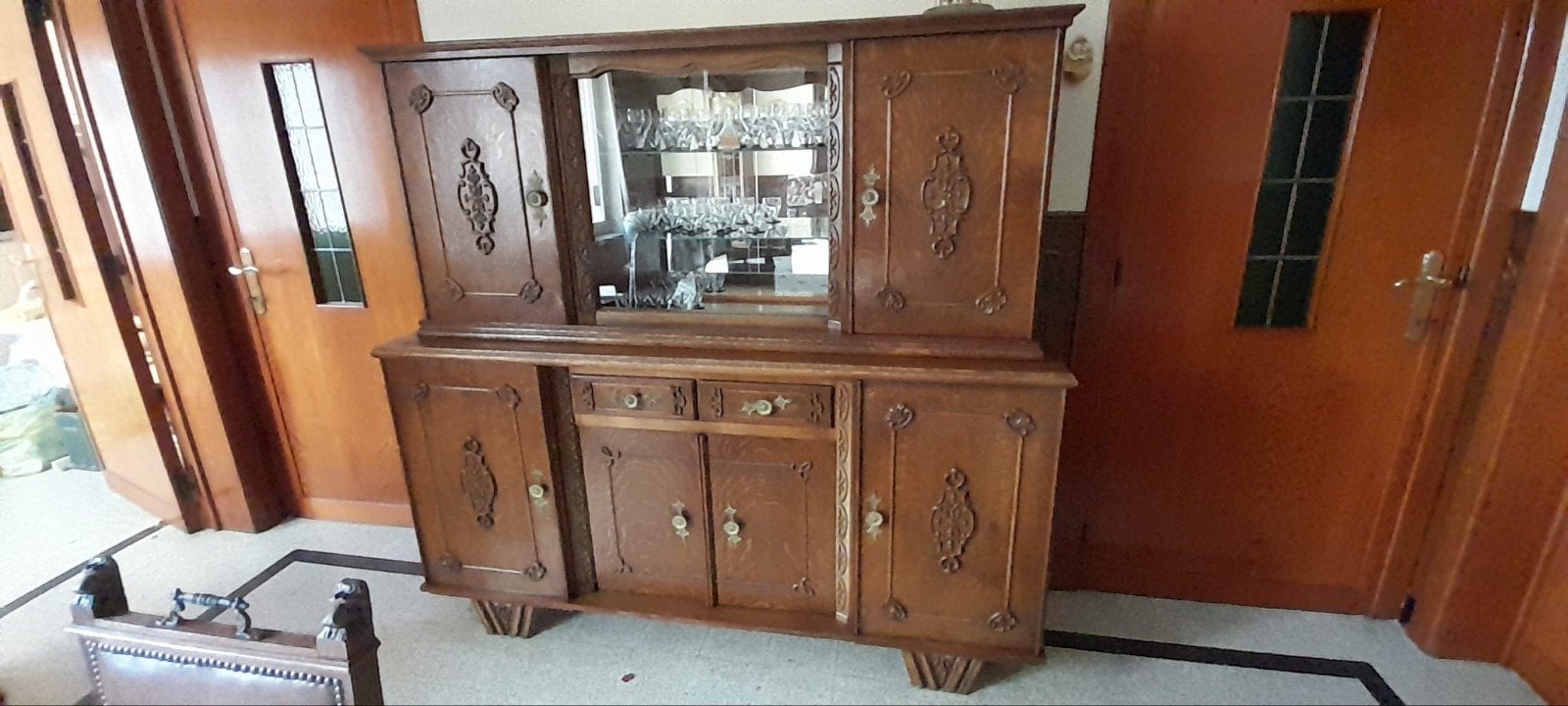 Oude kast, Ophalen