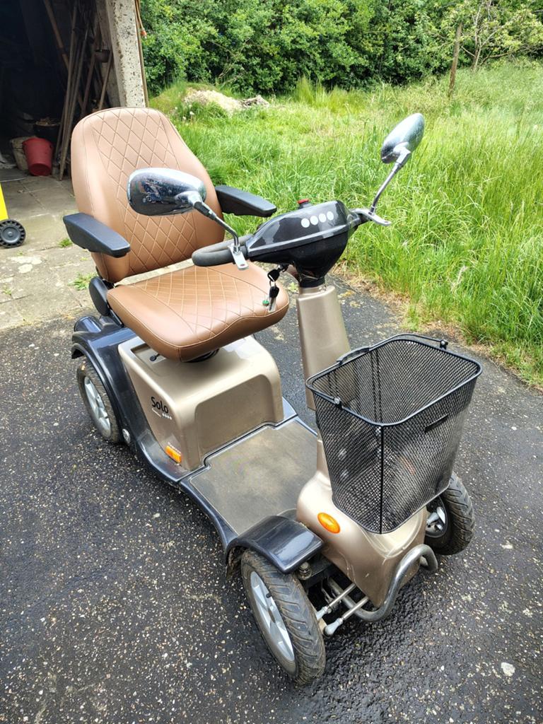 Scootmobiel Solo Elegance, Enlèvement