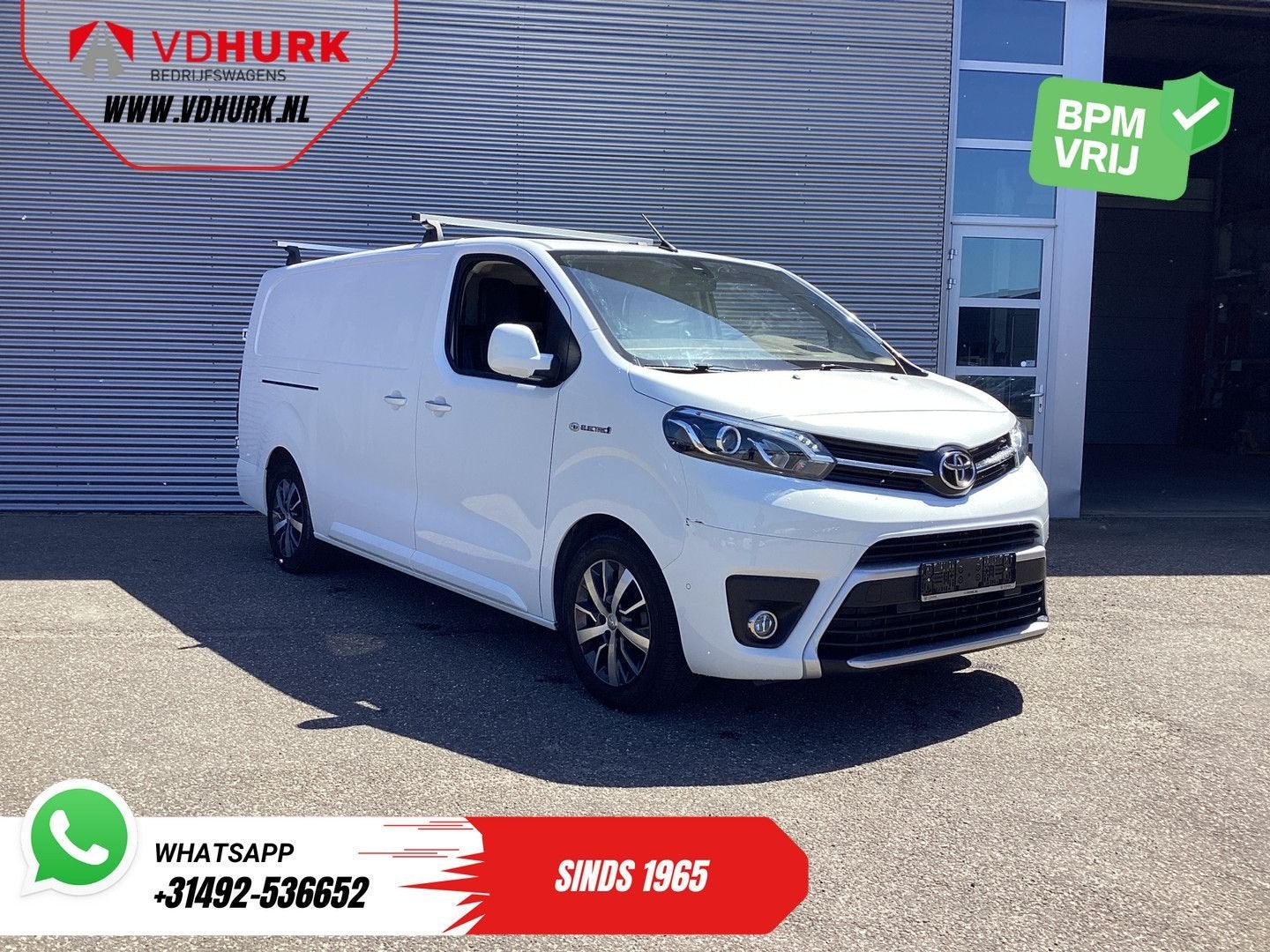 Toyota PROACE Electric Worker L3 75 kWh 345km WLTP 2x Schuif, Achat, Entreprise, Carnet d'entretien, Automatique
