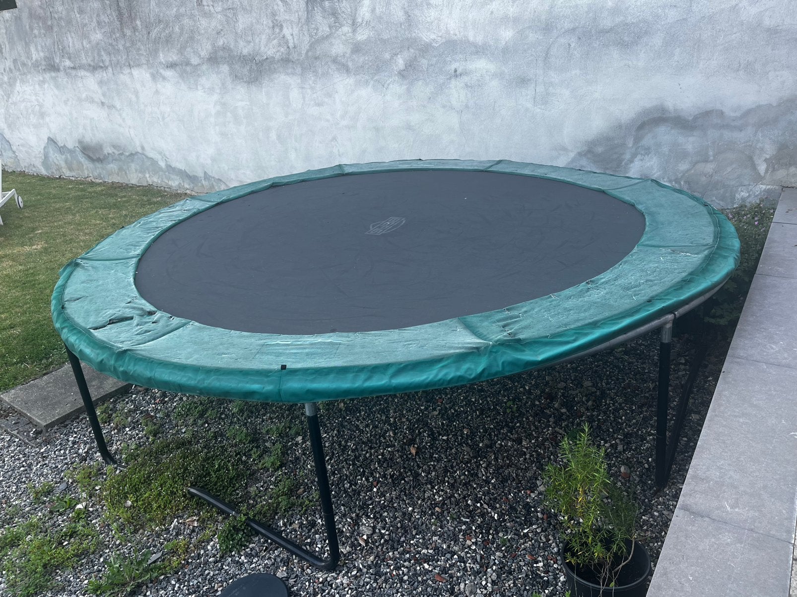 Trampoline Berg 370/430, Ophalen, Gebruikt