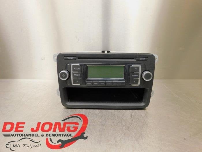 Radio CD Speler van een Volkswagen Golf, Gebruikt, -, Volkswagen, -