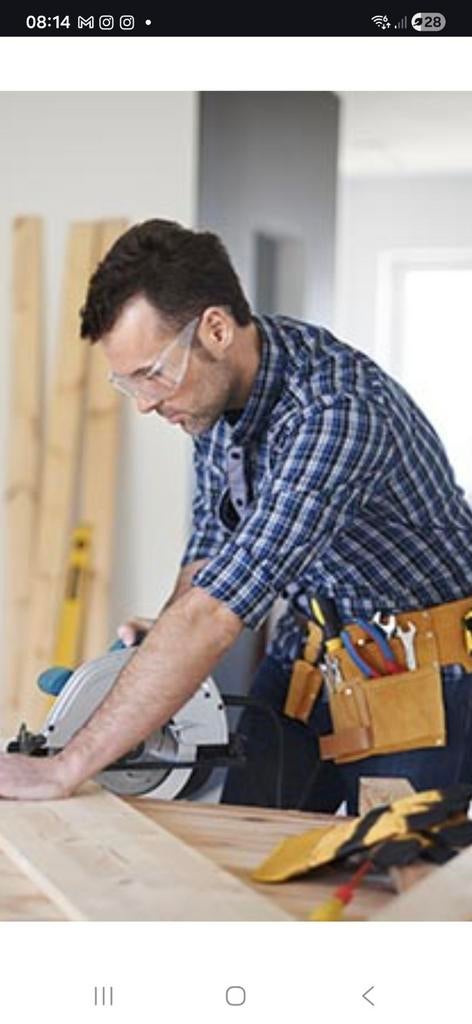Menuisier pour tous les travaux, Autres horaires, À partir de 10 ans, Autres formes, Convient comme travail d'appoint