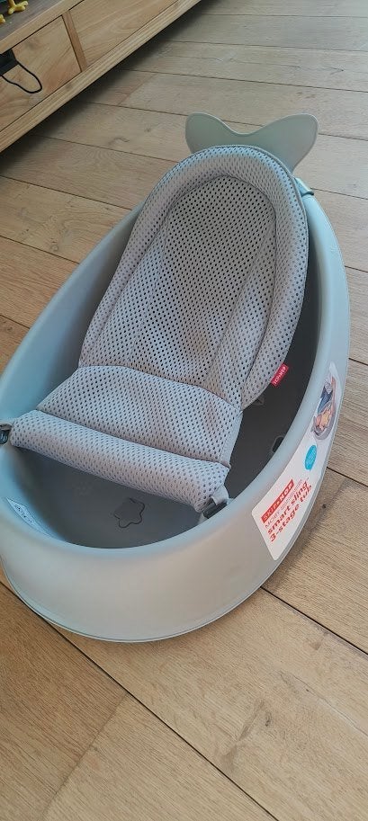 Moby Smart Sling 3-Stage Bathtub - Grey, Kinderen en Baby's, Nieuw, Badje, Standaard, Ophalen