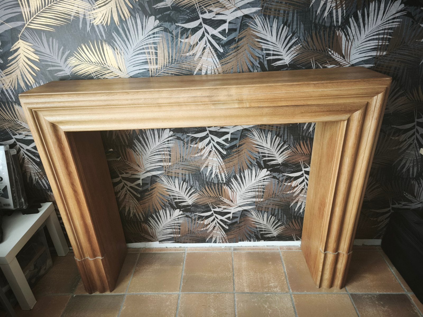 houten decoratieve schoorsteenmantel, Huis en Inrichting, Ophalen, Gebruikt, Overige soorten