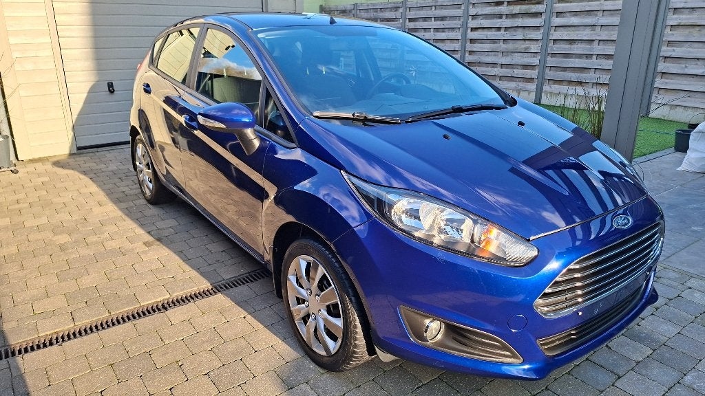 FORD FIËSTA 1.0 80PK BWJ 11/2013 108500KM GEKEURD VVK!!, Auto's, Voorwielaandrijving, Stof, Blauw, USB