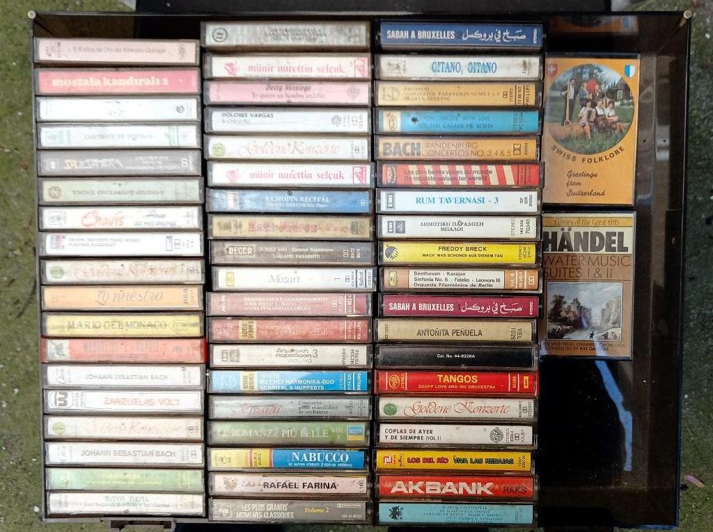 cassette audio, Cd's en Dvd's, Cassettebandjes, Verzenden, Gebruikt, 26 bandjes of meer, Origineel