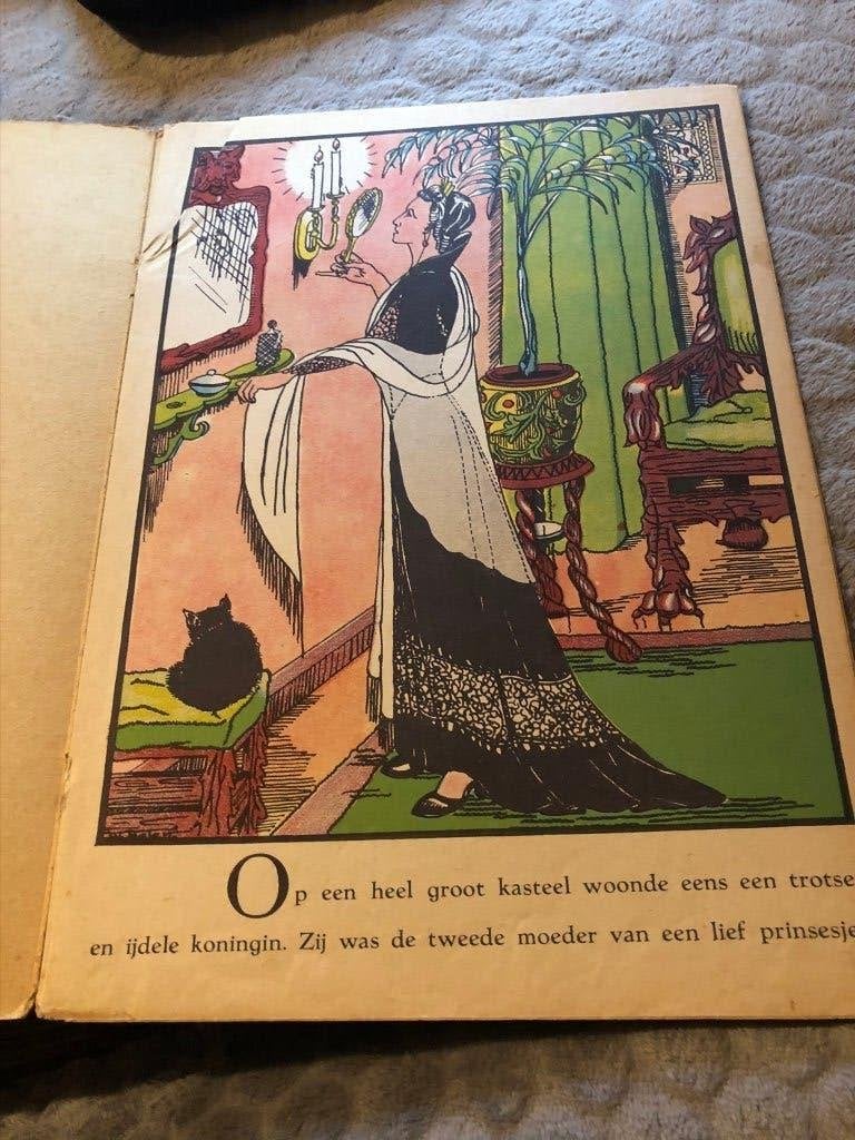 Sneeuwwitje - B. Van Balen 1948 zeldzame uitgave, Boeken, Ophalen of Verzenden, Gelezen, B. Van Balen