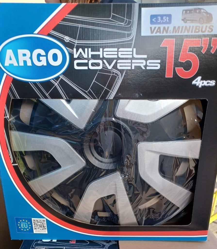 Argo wheel covers 15'', Ophalen, 15 inch, Velg(en)