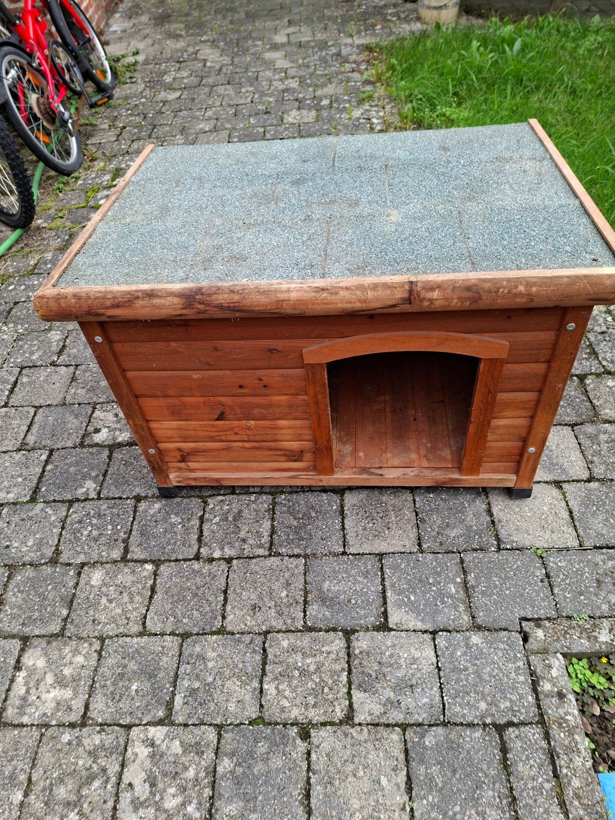 hondenhok te koop, Animaux & Accessoires, Maisons pour chiens, 75 à 110 cm, Comme neuf, Enlèvement, Niche à chien