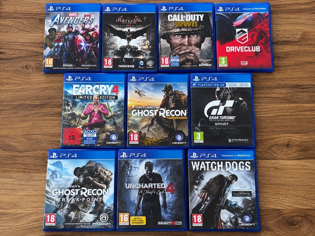 PS4 Games – Grote keuze – €6/stuk of 5 voor €25, Games en Spelcomputers, Vanaf 18 jaar, Verzenden, Overige genres, 1 speler