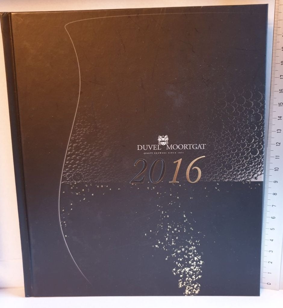 Grote Brouwerij Duvel Moortgat Agenda 2016, Collections, Marques de bière, Neuf, Autres types, Duvel, Enlèvement ou Envoi