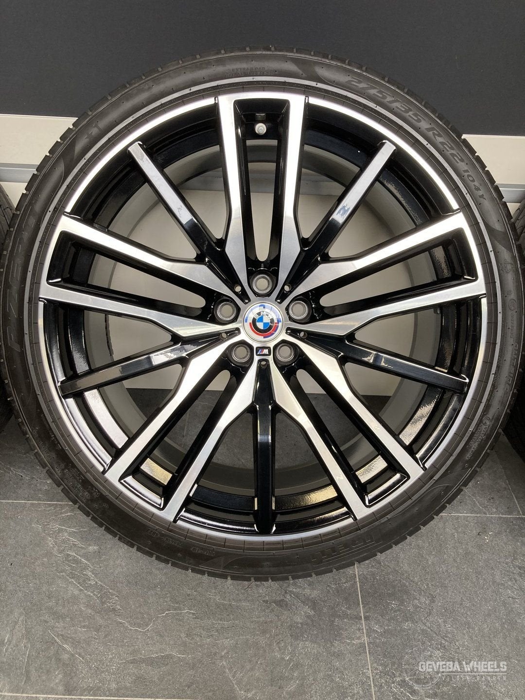 22” originele BMW X5 G05 / X6 G06 742M velgen + banden 5x112, Gebruikt, -, 275 mm, -