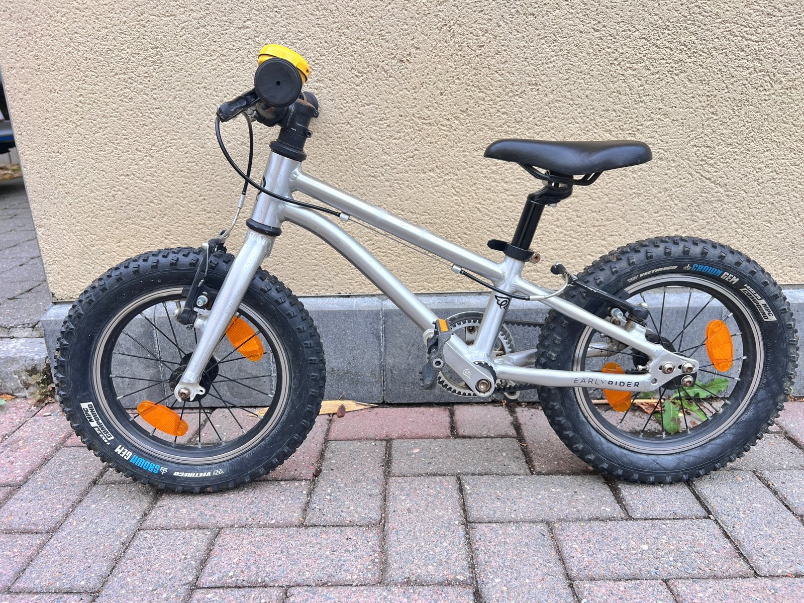 EARLY RIDER 14 INCH KINDERFIETS - VOLLEDIG ALUMINIUM, Ophalen, Gebruikt, Velgrem, Minder dan 16 inch