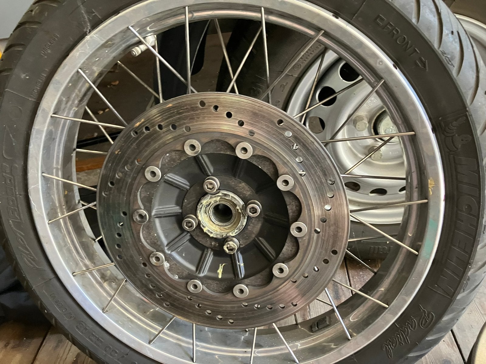 Voorwiel r80 1993, Ophalen, Gebruikt