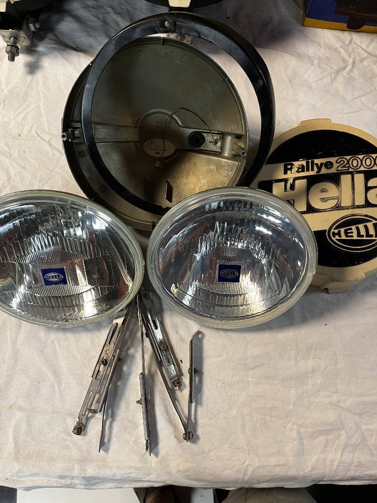 Hella 2000 koplampen, Auto-onderdelen, Ophalen, Gebruikt