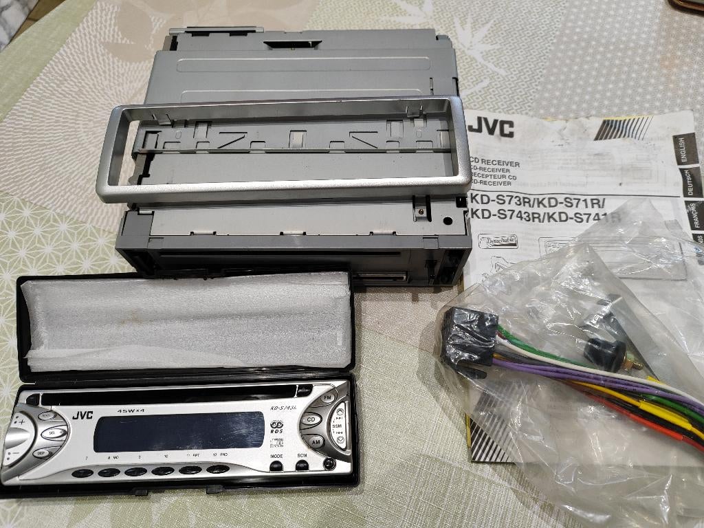 JVC CD-Receiver, Ophalen, JVC