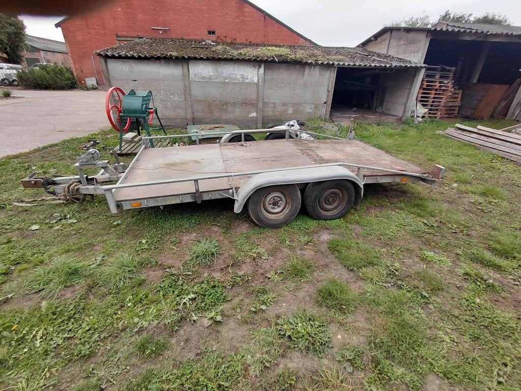 Aanhangwagen - autotransport, Ophalen, Gebruikt