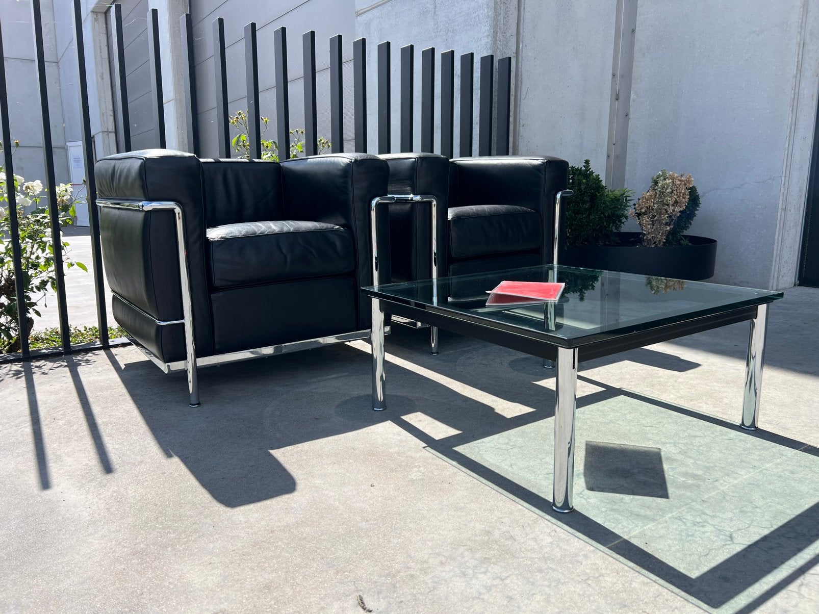 Cassina Le Corbusier LC2, Maison & Meubles, Fauteuils, Enlèvement ou Envoi, Comme neuf, Cuir, Design