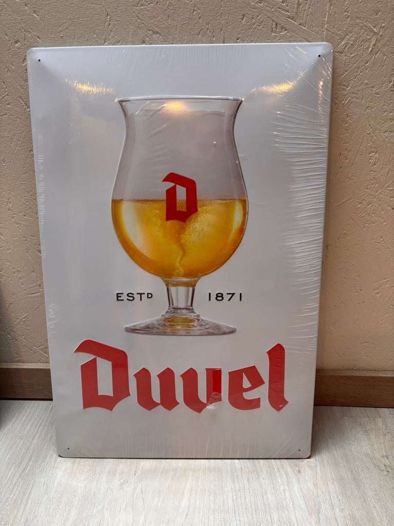 Nieuw duvel bord, Verzamelen, Ophalen, Zo goed als nieuw, Duvel