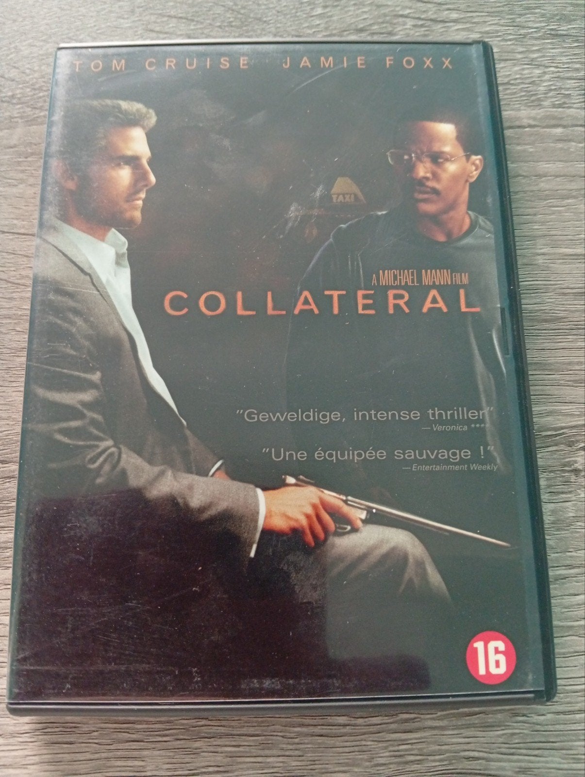 DVD de thriller d'action collatéral Tom Cruise, Enlèvement ou Envoi, Comme neuf, Thriller d'action, À partir de 16 ans