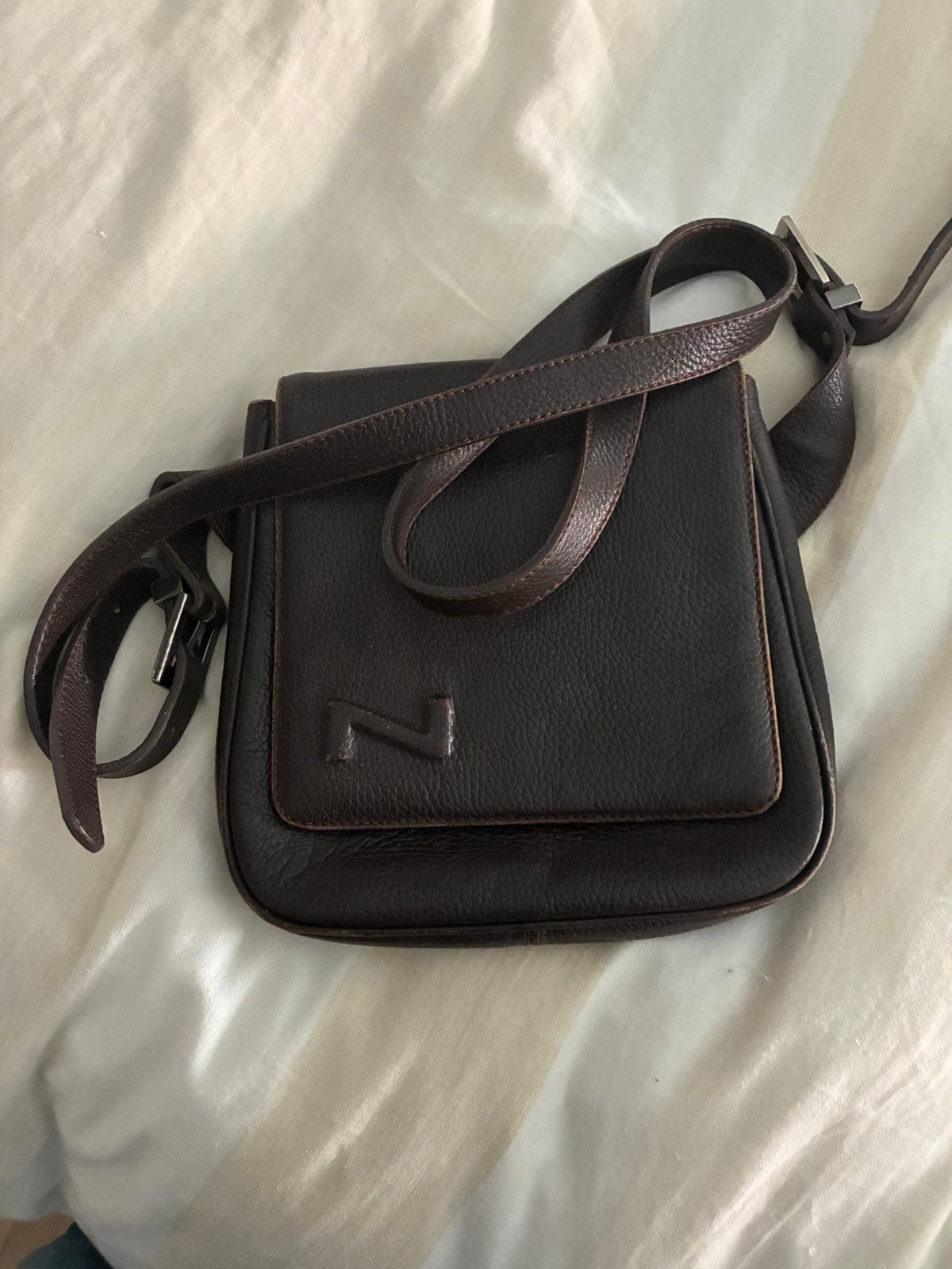 Nathan schoudertas, Handtassen en Accessoires, Ophalen, Gebruikt