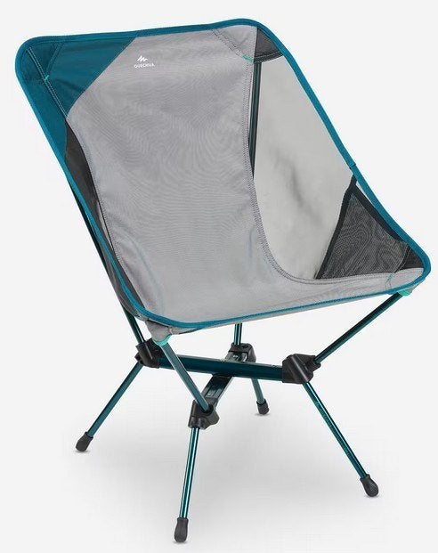 Plooibare camping stoelen Quechua MH500 (4 st. beschikbaar), Enlèvement ou Envoi, Comme neuf