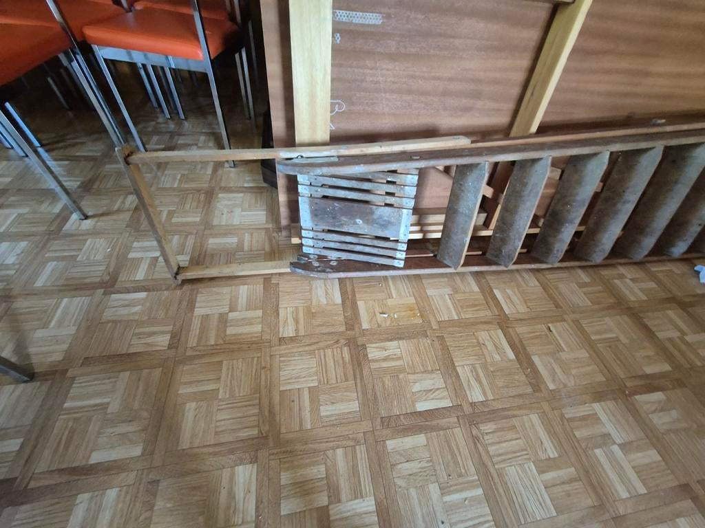 Oude vintage ladder hout decoratie nog okay, Ophalen, Ladder