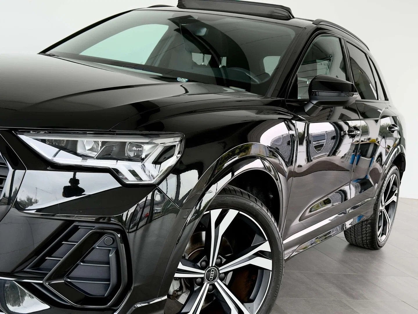 Audi Q3 Sportback 1.5 TFSI FULL S-LINE-1ERPRO-T.O.-COCKPIT-C, Achat, Alcantara, Noir, 5 portes