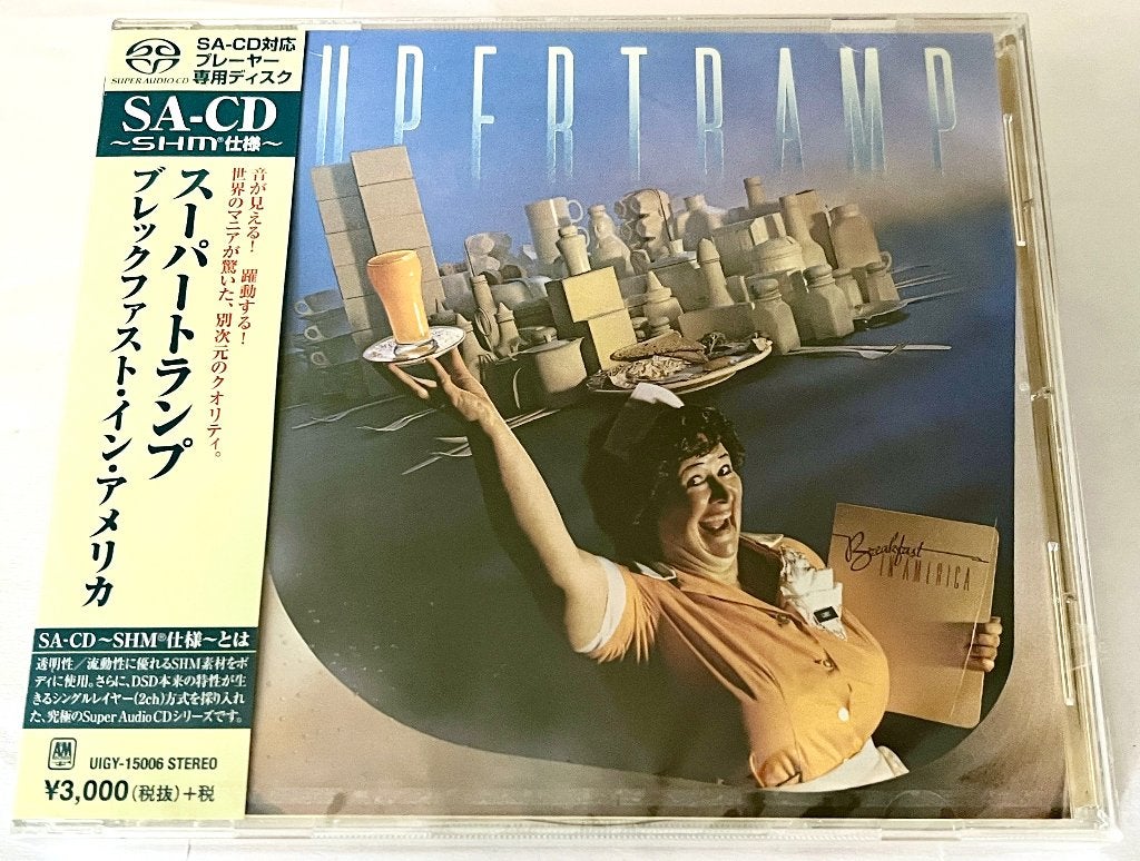 SACD SHM Supertramp Breakfast in Amerika Japan Nieuw sealed, Ophalen of Verzenden, Nieuw in verpakking, Album, Import
