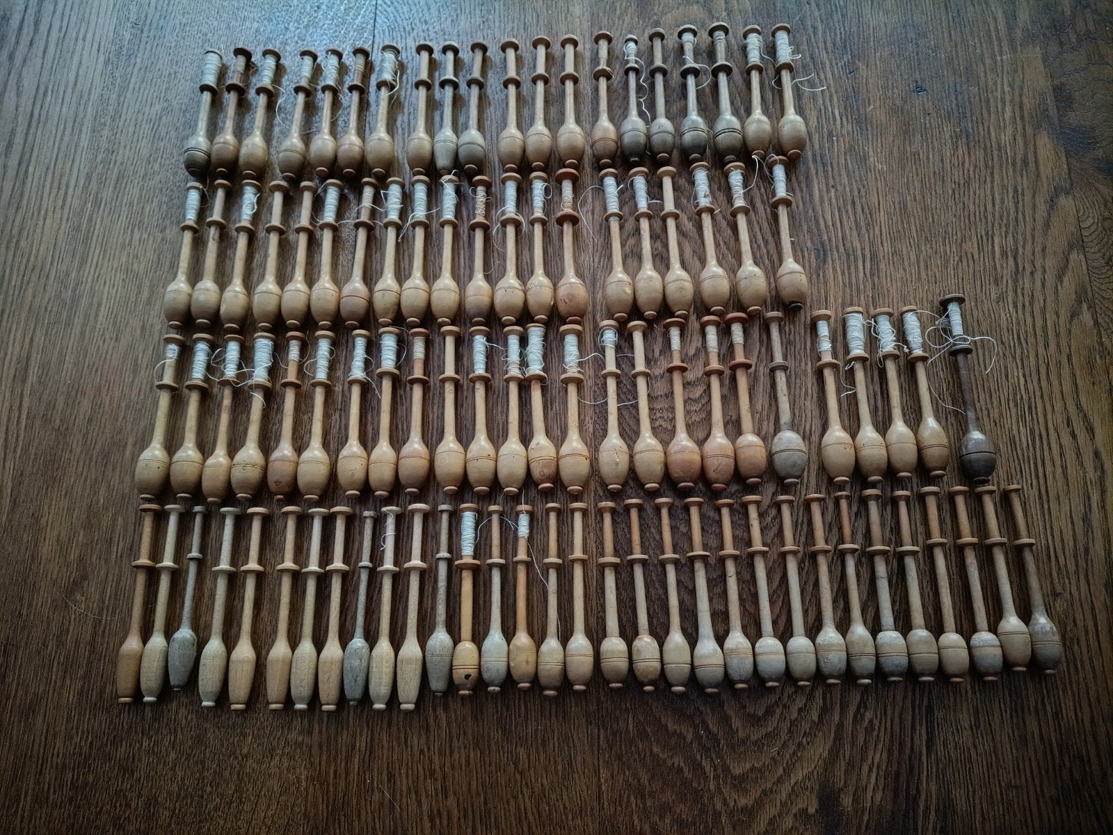 Lot de bobines en dentelle, Enlèvement ou Envoi, Utilisé, Bobine(s)