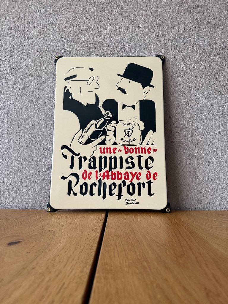 Emaille Rochefort, Verzamelen, Merken en Reclamevoorwerpen, Ophalen, Nieuw, Reclamebord