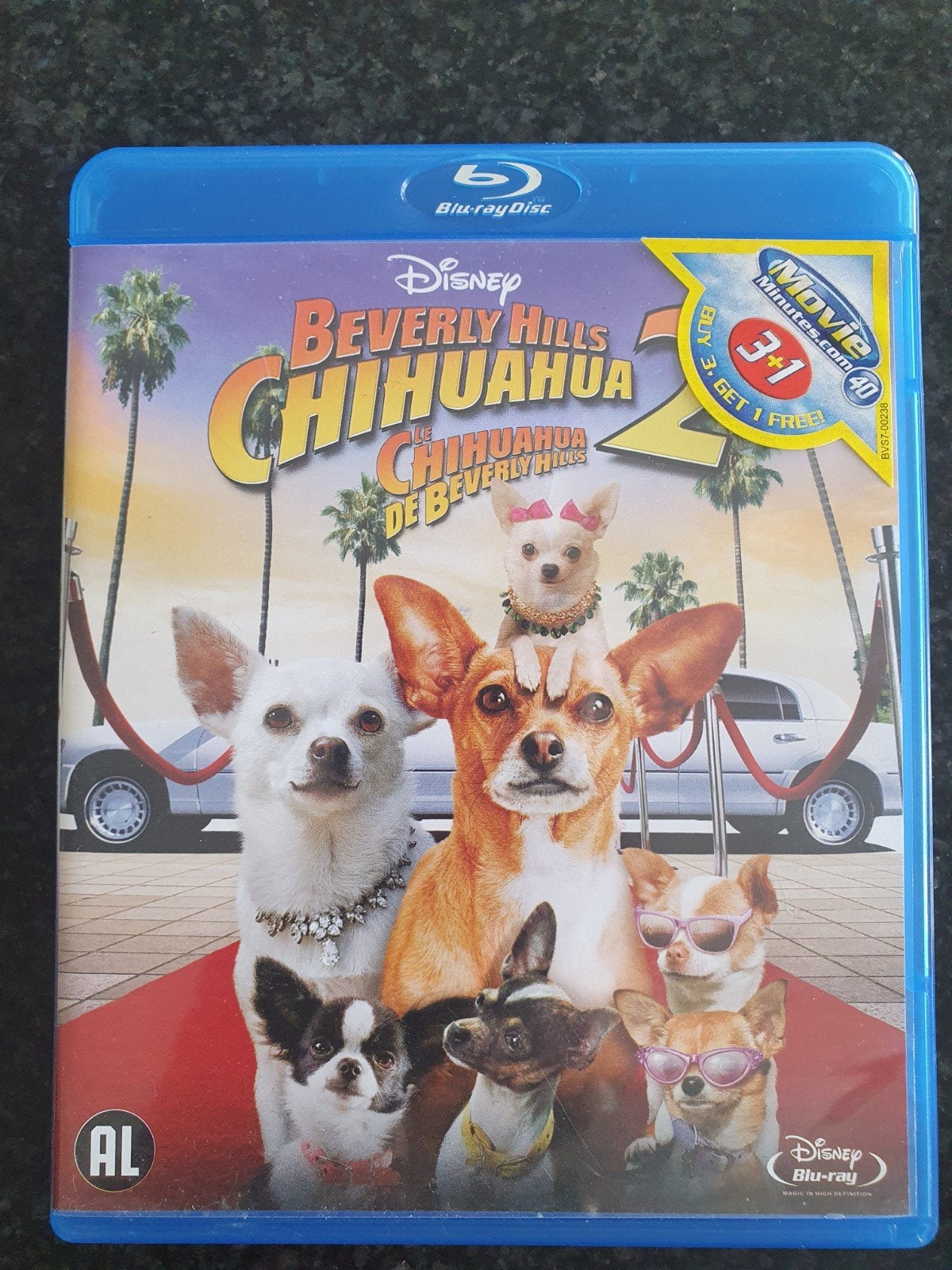 Beverly Hills Chihuahua 2 blu ray NL FR, Ophalen of Verzenden