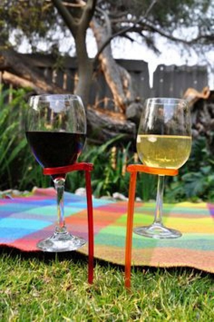 Supports de verre à vin pour le jardin/la plage, etc., Jardin & Terrasse, Enlèvement ou Envoi, Neuf