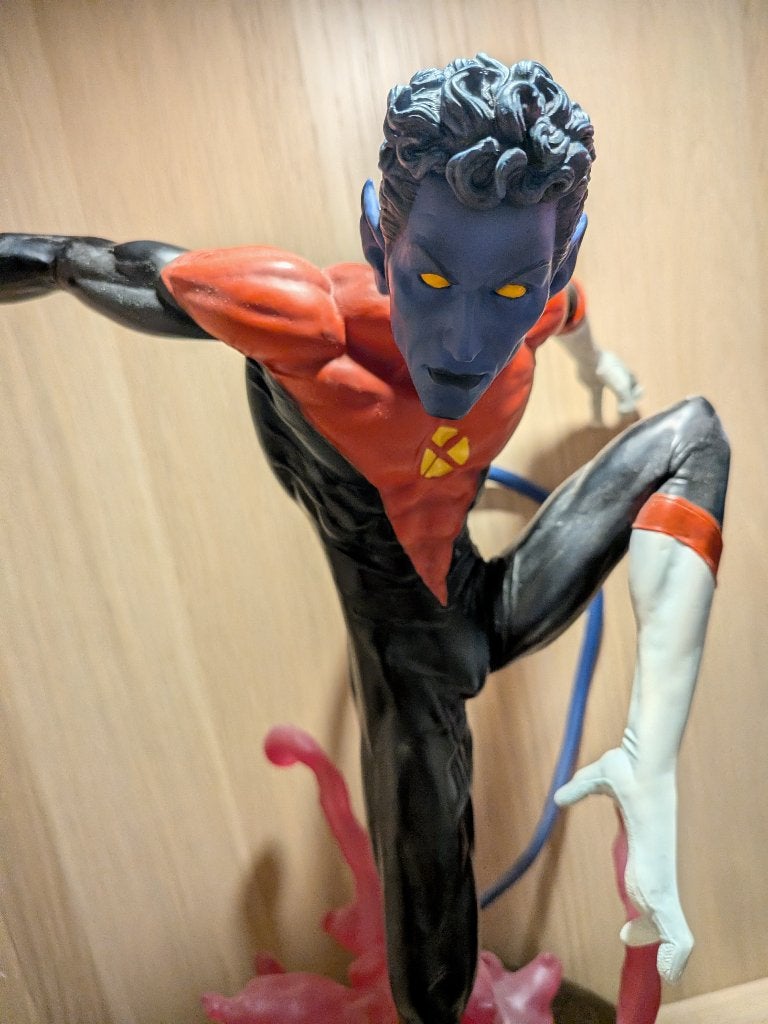 Marvel Statue Nightcrawler comiquette Sideshow, Ophalen, Zo goed als nieuw, Fantasy
