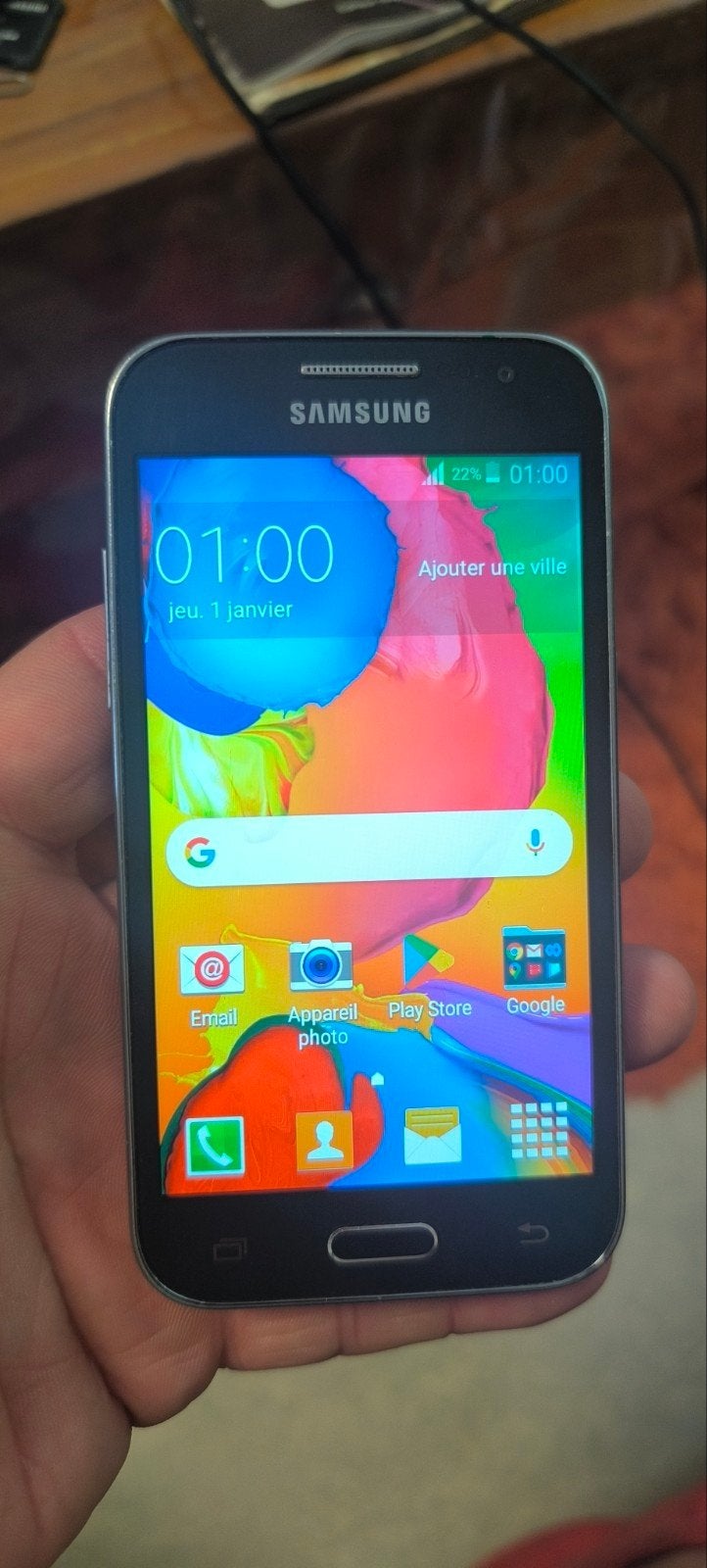 Samsung Galaxy Prime Side 8 GB, Gebruikt, Blauw, Touchscreen, 3 tot 6 megapixel